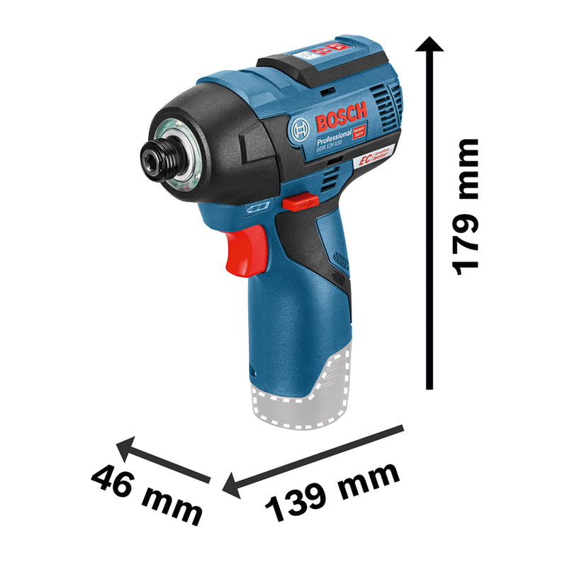 Chave de Impacto | GDR 12V-110 - BOSCH 06019E0002-000