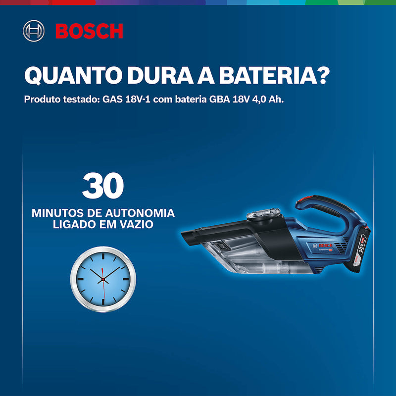 Aspirador de pó | GAS 18V-1 - BOSCH 06019C62E0-000