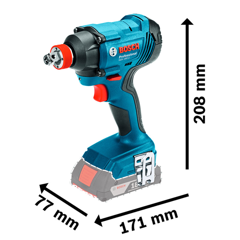 Chave de Impacto | GDX 180-LI - BOSCH 06019G5225-000