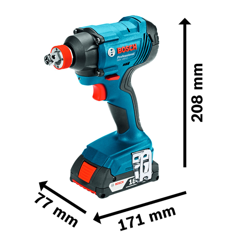 Chave de Impacto | GDX 180 - LI - BOSCH 06019G52E0-000