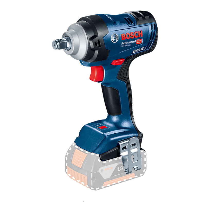 Chave de Impacto | GDS 18V-400 KIT - BOSCH 06019K00E1-000