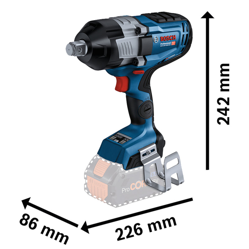 Chave de Impacto | GDS 18V-1600 HC - BOSCH 06019M10E0-000